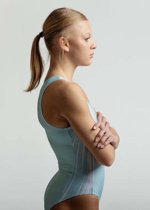 Pure Balance Leotard Teal - US ELITE ATHLETICS